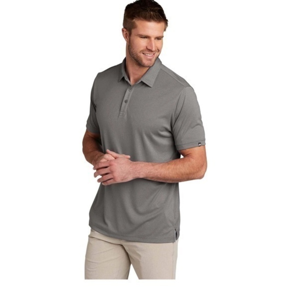 Travis Mathew Coto Performance Polo TM1MU410 quite shade grey quality beverage